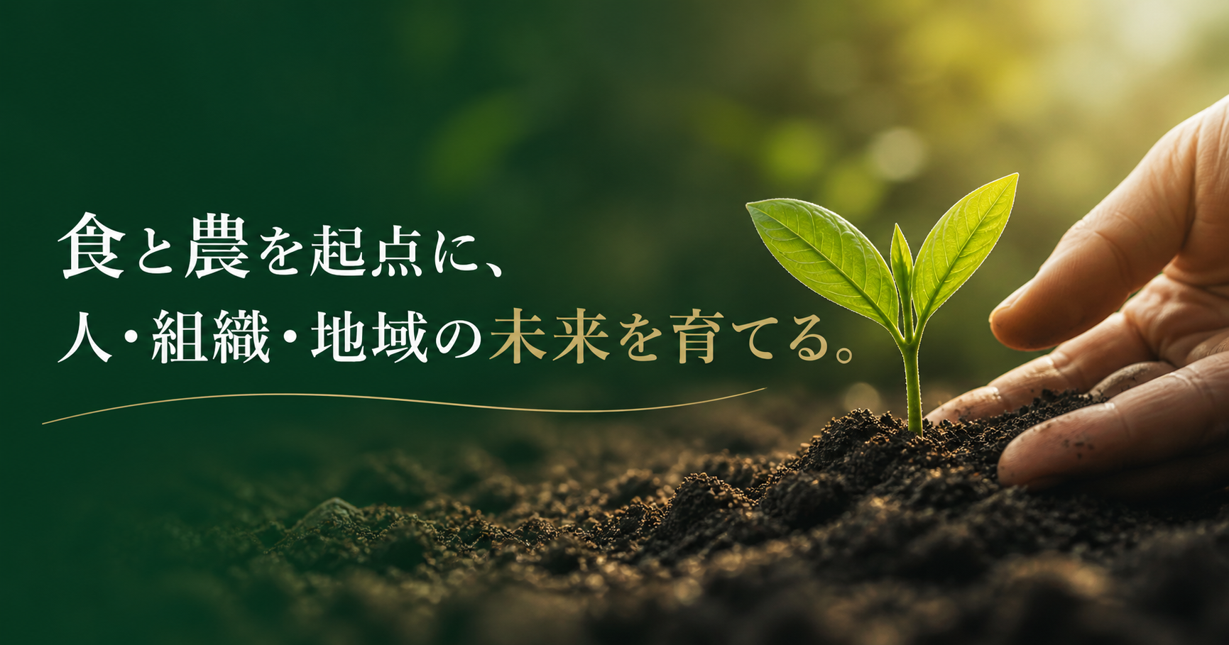 食と農を起点に、人・組織・地域の未来を育てる合同会社食養メディアの初投稿アイキャッチ画像
